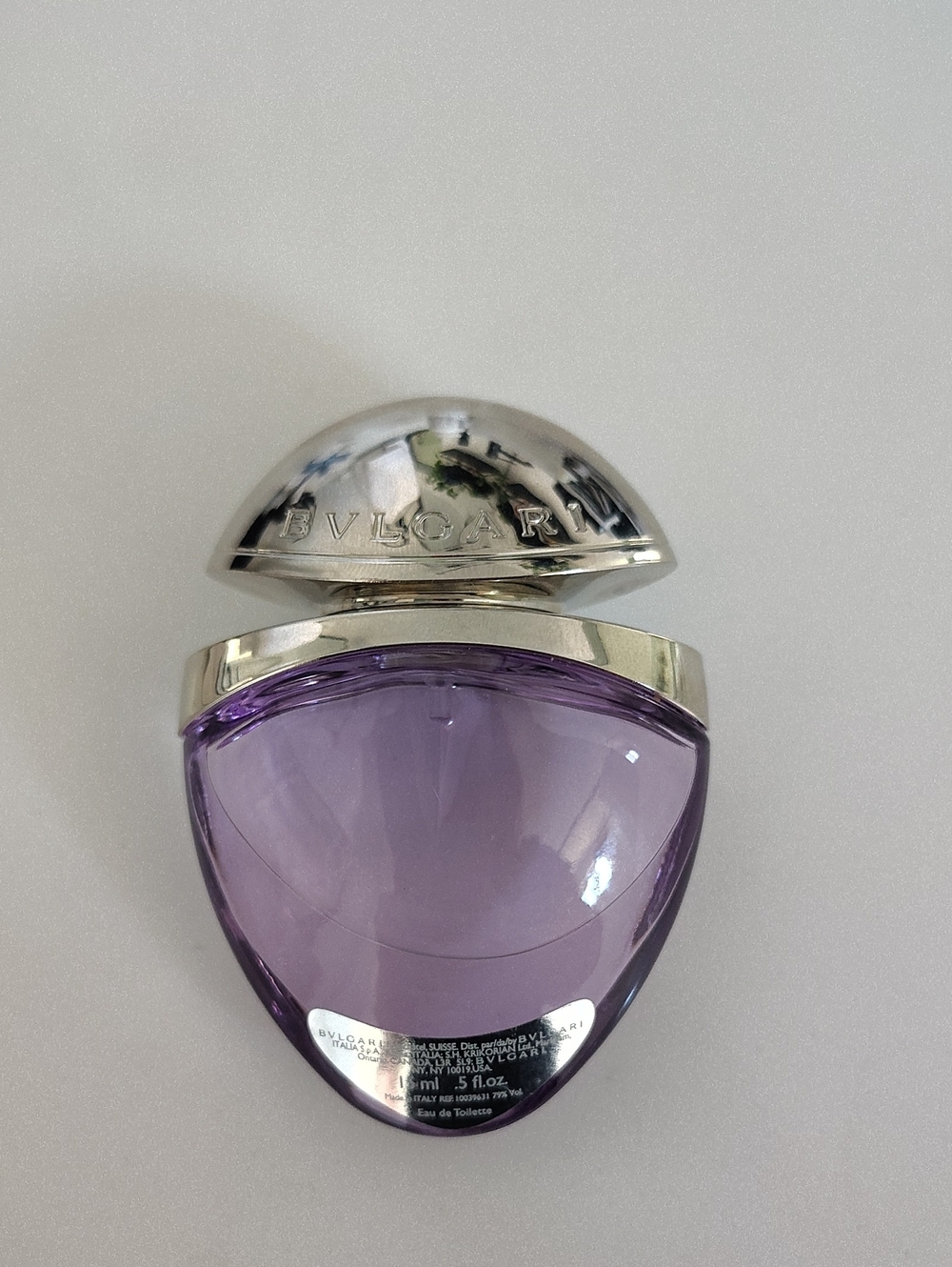 Bvlgari Omnia Amethyste Eau de Toilette - Purple Glass Bottle 1.5 Ml